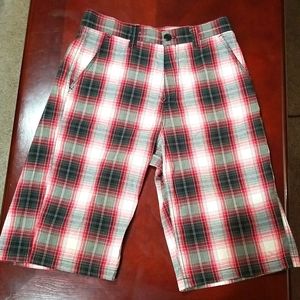 Plaid shorts